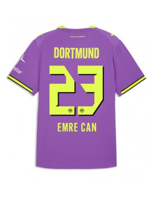 Moški Nogometna dresi replika Borussia Dortmund Emre Can #23 Tretji 2026-27 Kratek rokav Moški Nogometna dresi replika Borussia Dortmund Emre Can #23 Tretji 2026-27 Kratek rokav